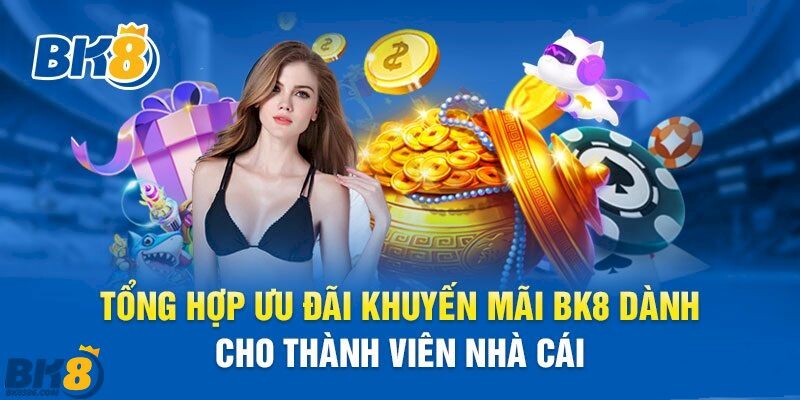 Các chương trình khuyến mãi tại ứng dụng BK8 cho cược thủ